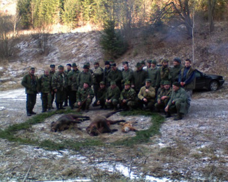 Spoločná poľovačka PZ Dobroč